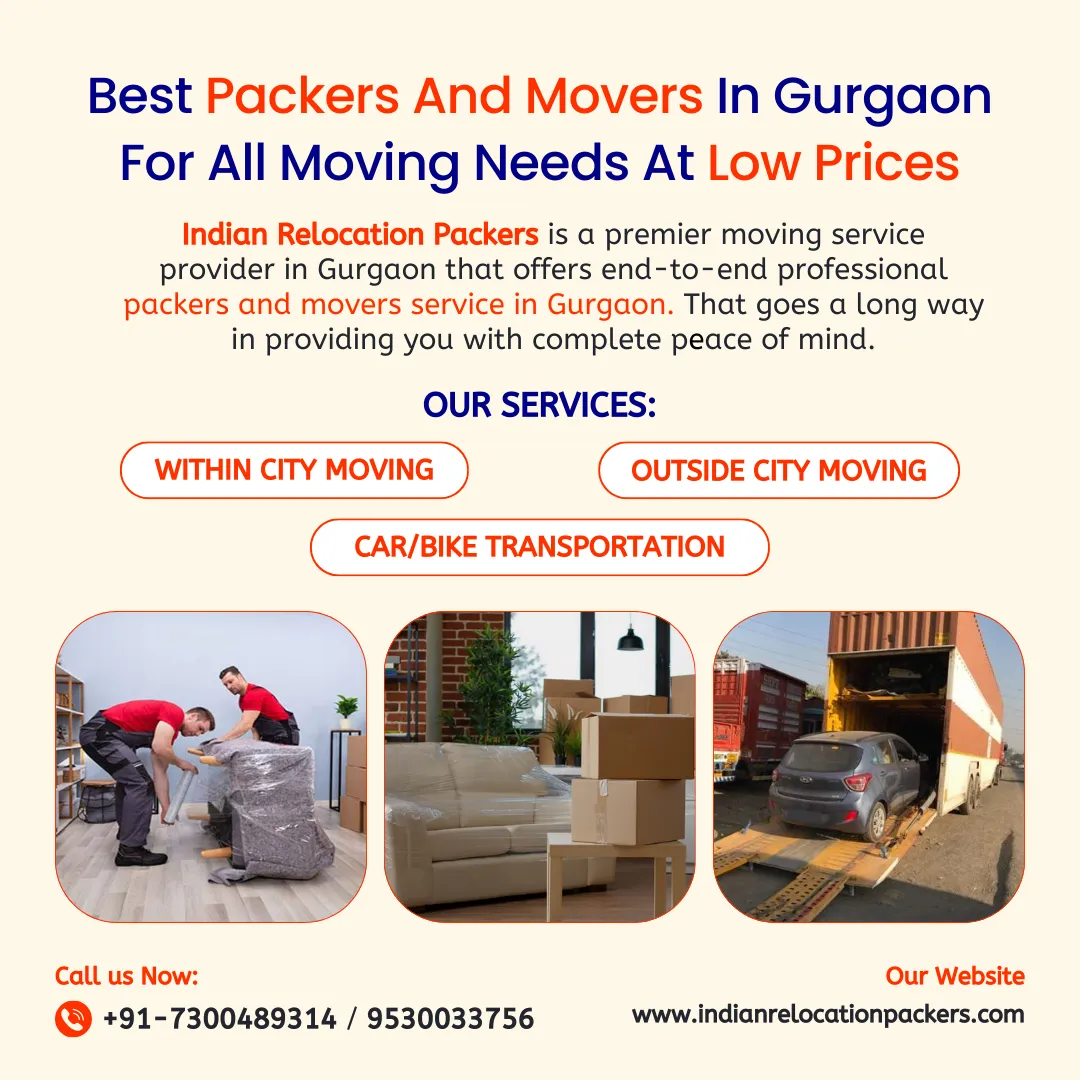 Indian Relocation Packers Gurugram